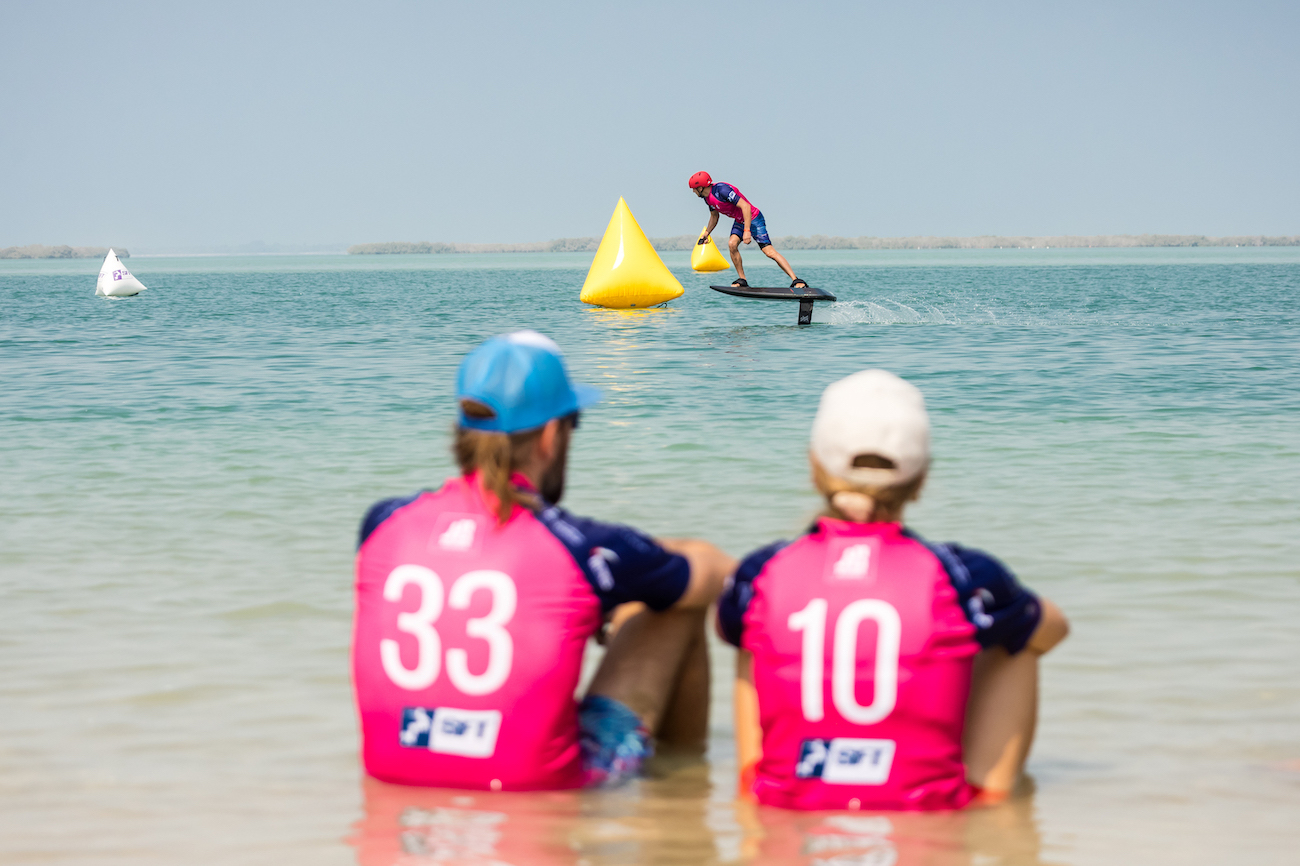 News SFT E-Foil World Cup Finale Kicks Off at Fahid Island Water Sports Festival in Abu Dhabi  image